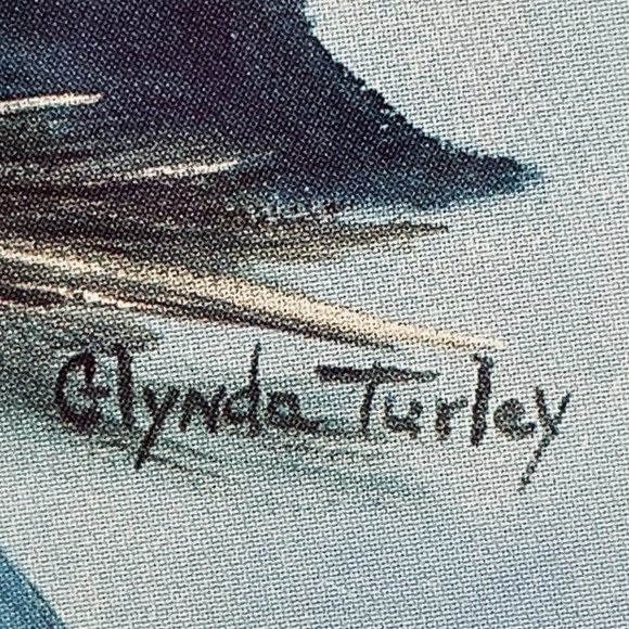 EUC Artist Glynda Turley "Victorian Bouquet" Print, Matted, Framed, 8" x 11.5" - Picture 10 of 10